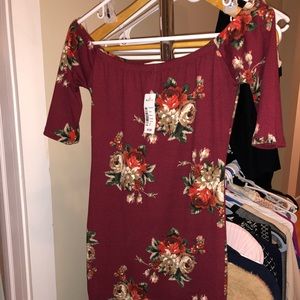 Brand new off-shoulder summer dress
